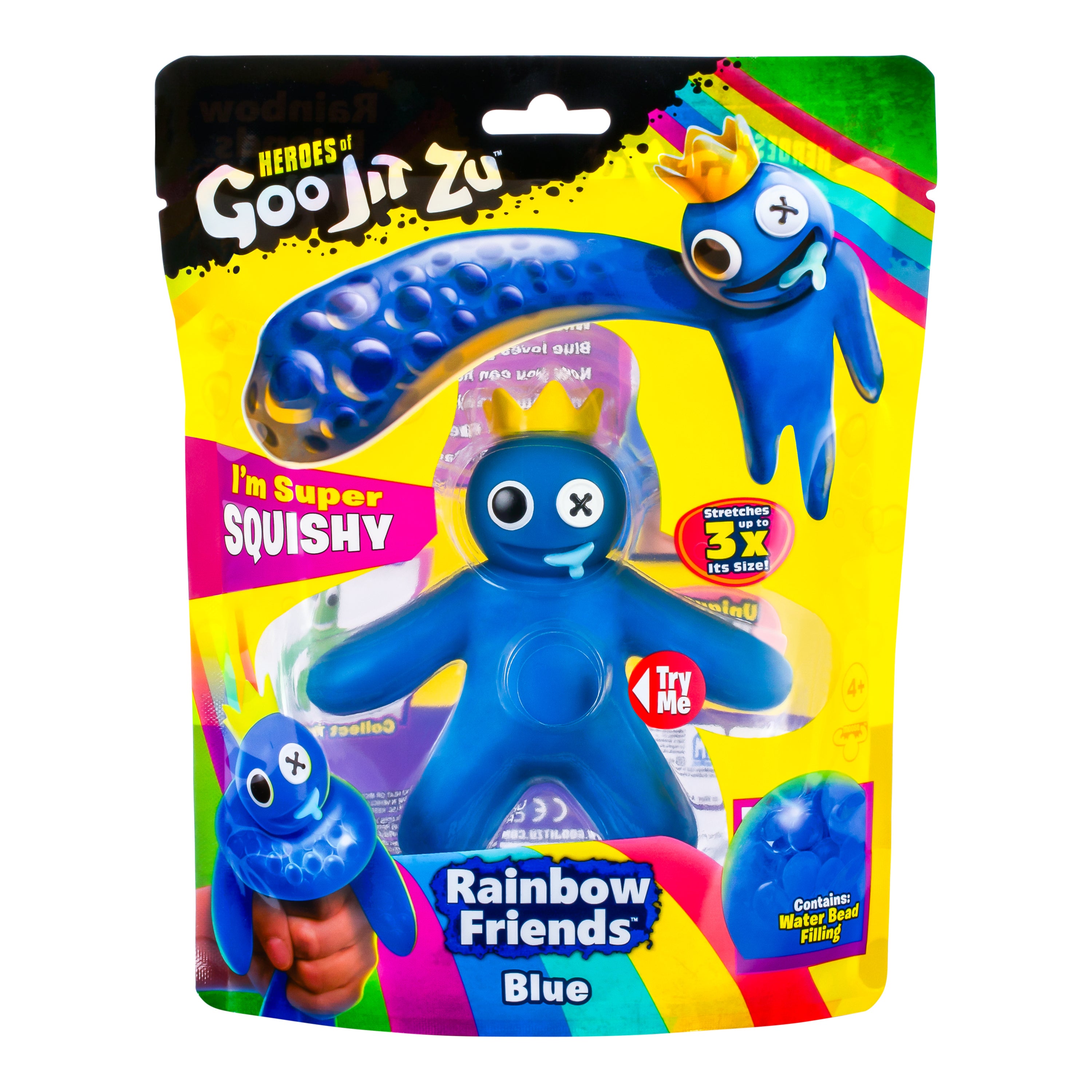 Heroes Of Goo Jit Zu Rainbow Friends Hero Pack - Blue