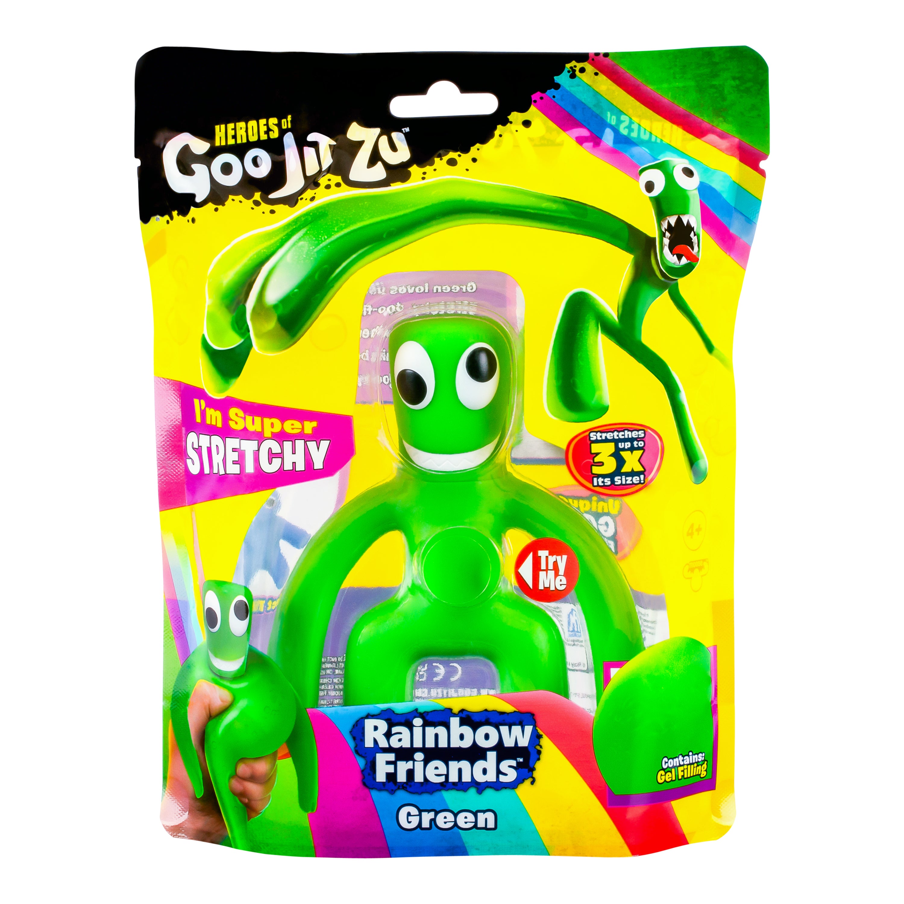 Heroes Of Goo Jit Zu Rainbow Friends Hero Pack - Green