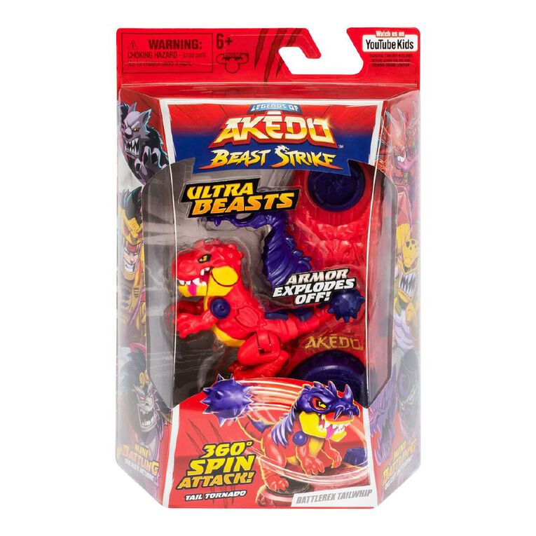 Akedo Ultra Beast Single Pack - Battlerex Tailwhip