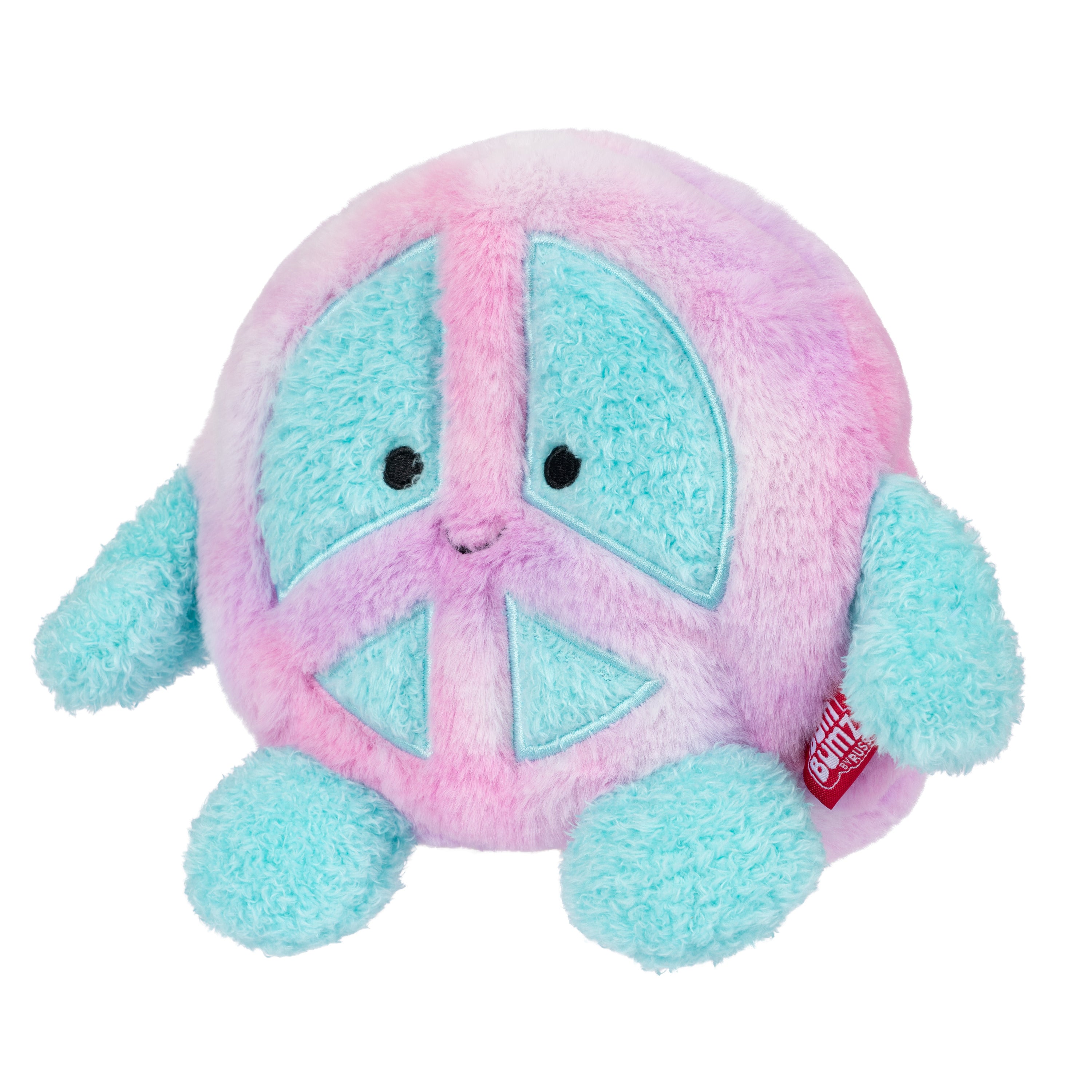 BumBumz Peace Symbol Megs 7.5" Plush Toy