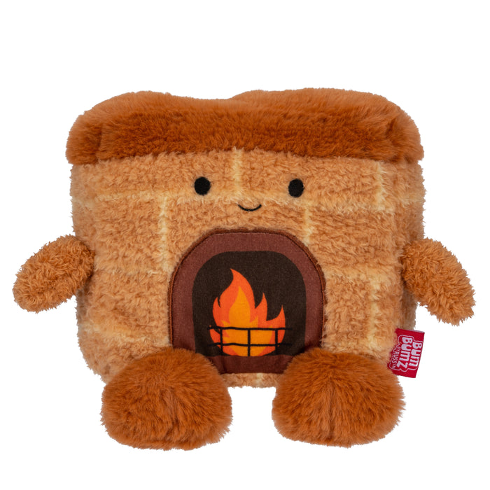 BumBumz Fireplace Francis 7.5" Plush Toy