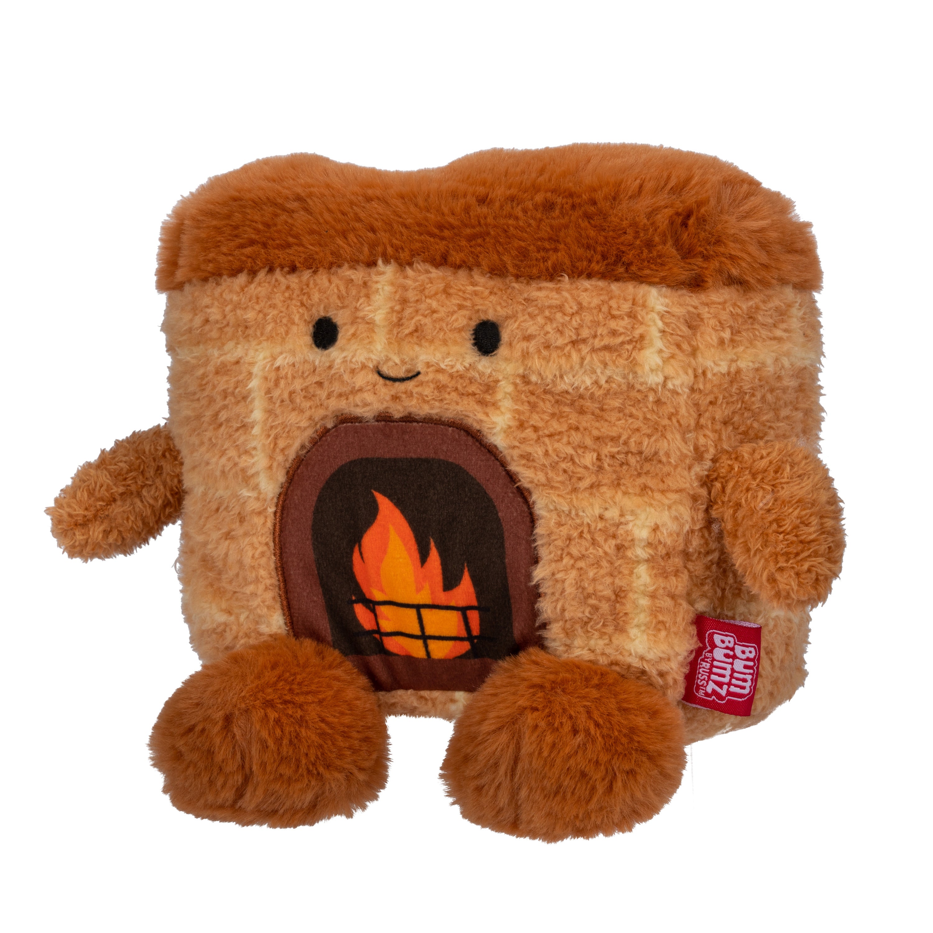 BumBumz Fireplace Francis 7.5" Plush Toy