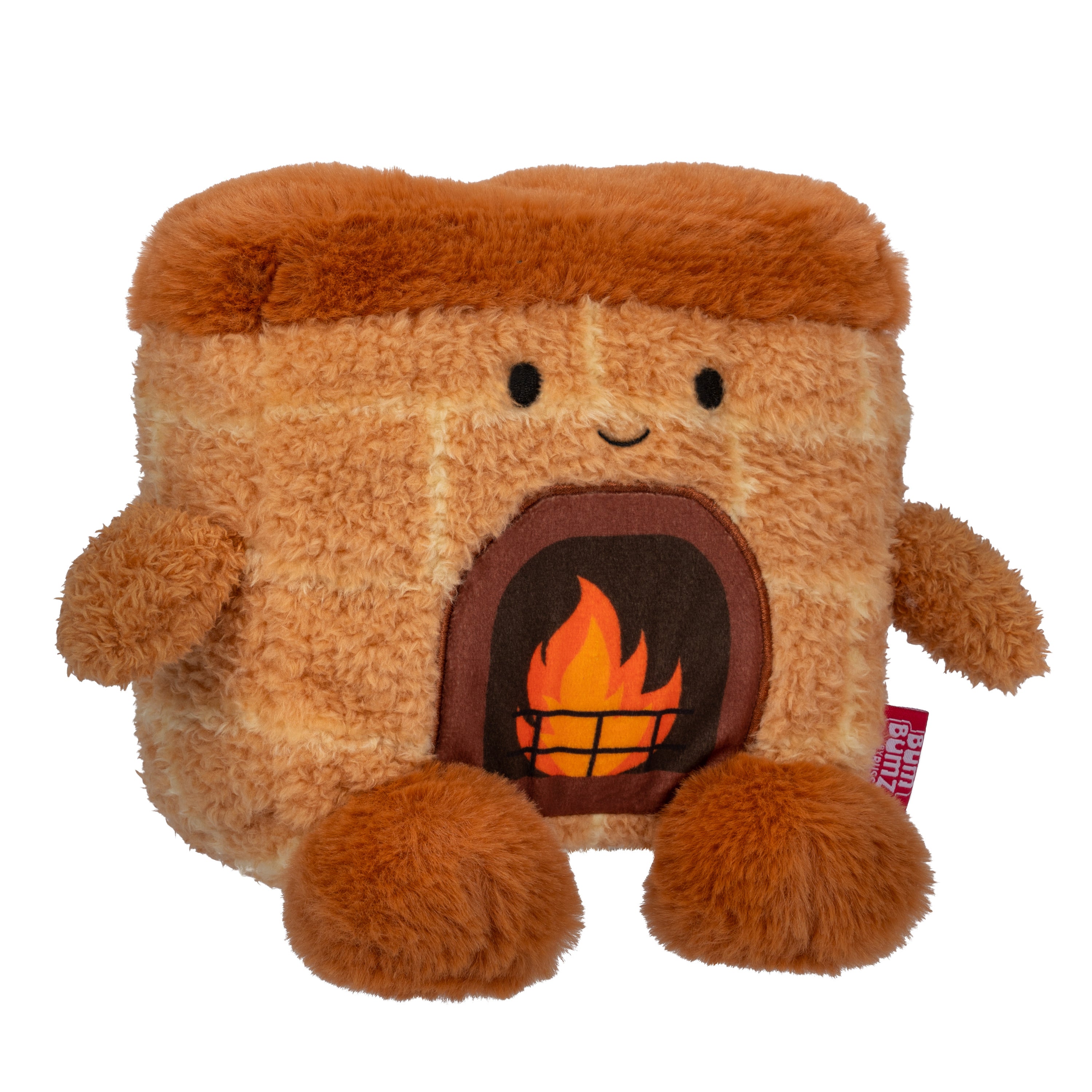 BumBumz Fireplace Francis 7.5" Plush Toy