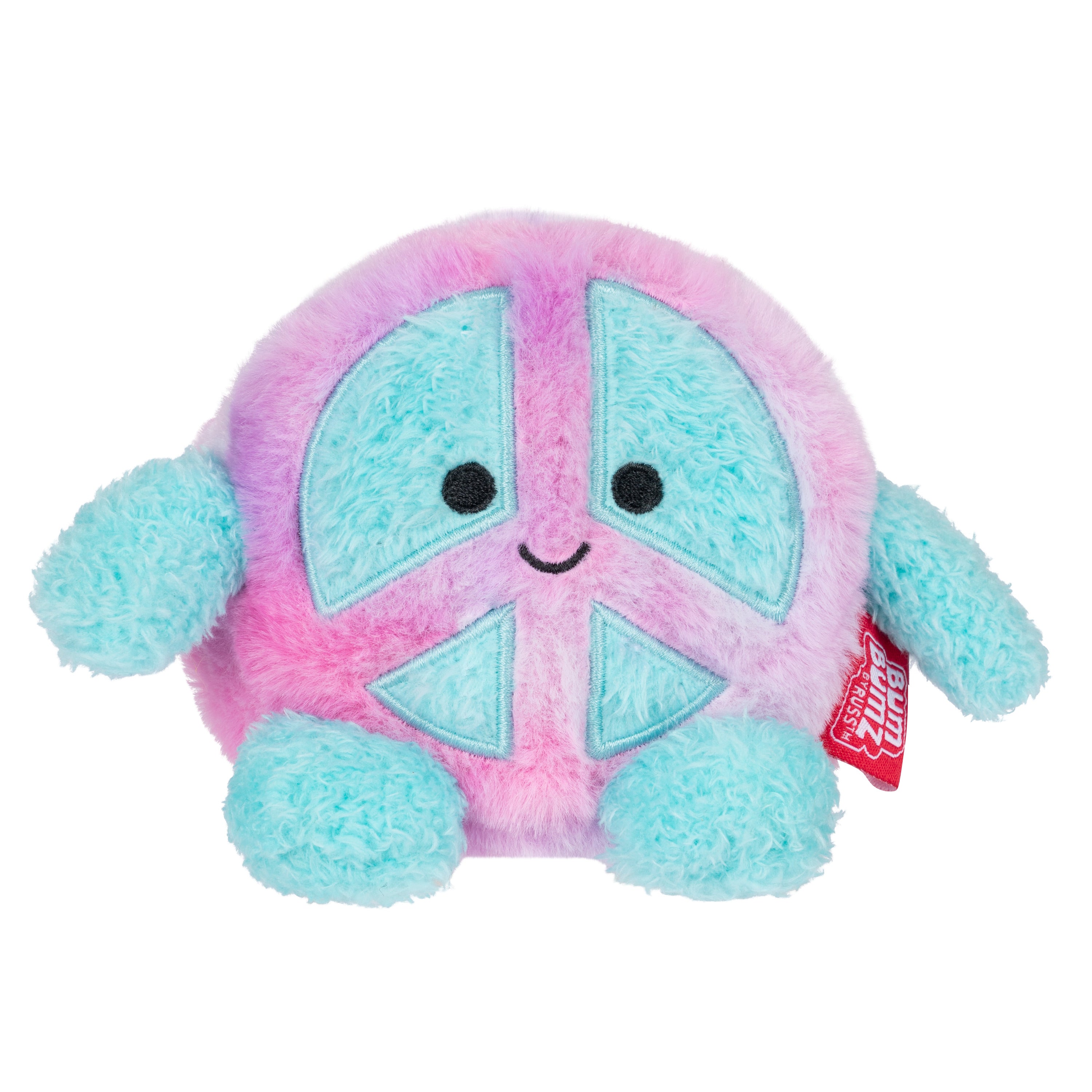 BumBumz Peace Symbol Megs 4.5" Plush Toy