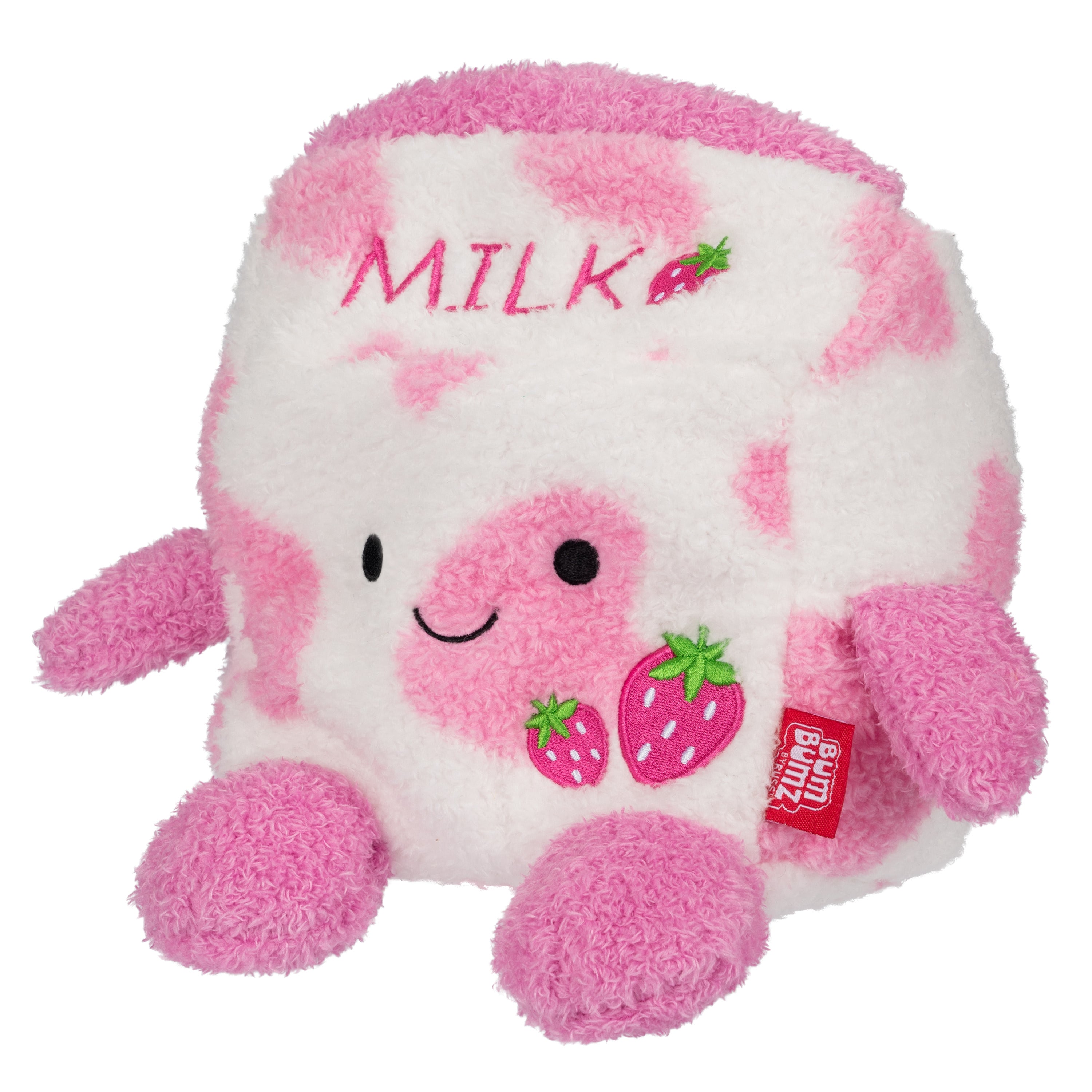 BumBumz Strawberry Milk Sunday 7.5" Plush Toy