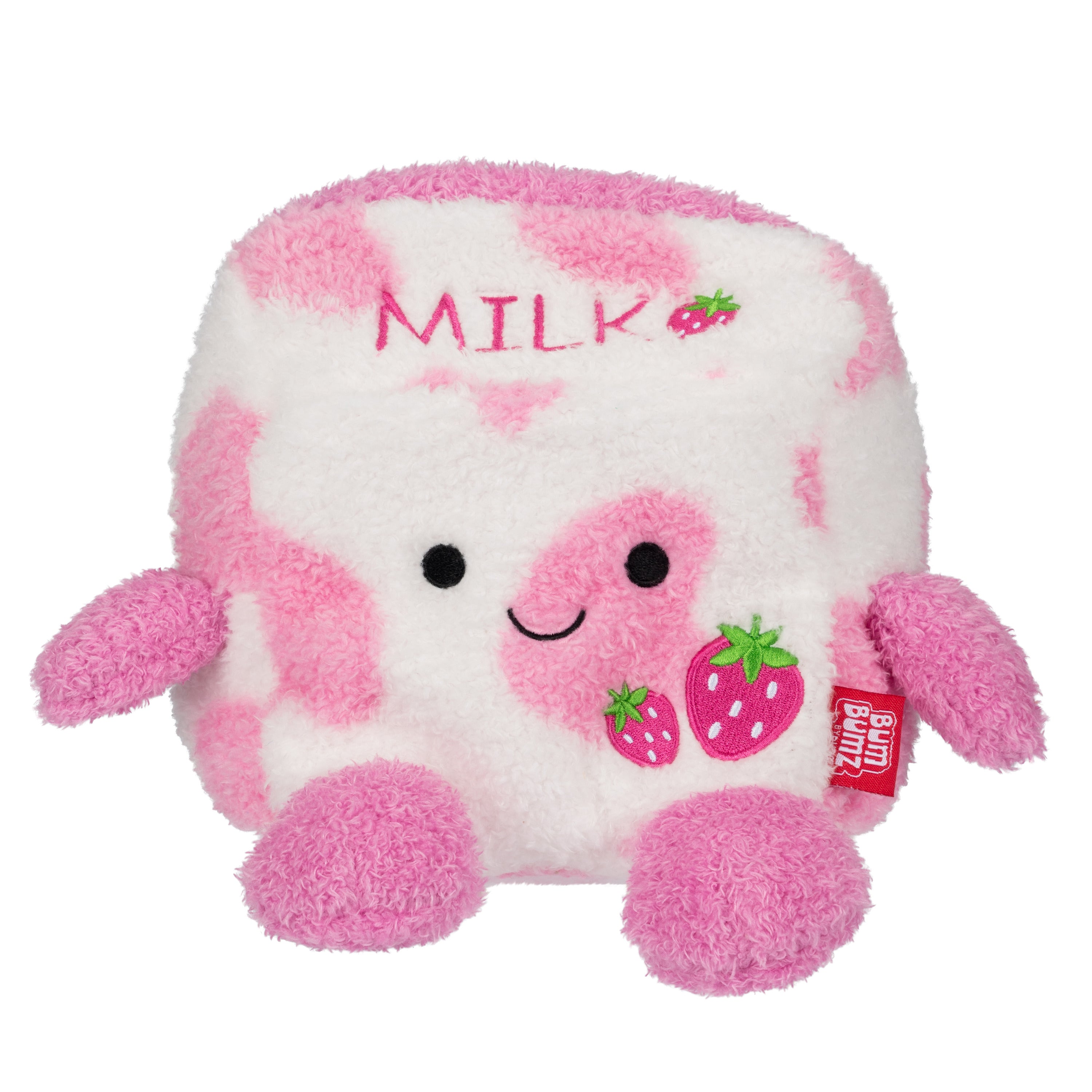 BumBumz Strawberry Milk Sunday 7.5" Plush Toy