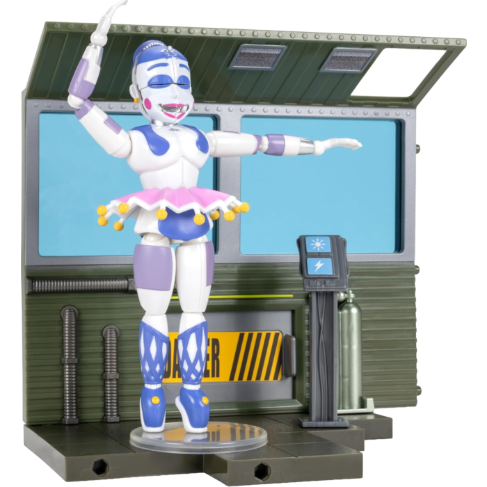 Five Nights at Freddy's - Ballora With Primary Control Module 5" Action Figure Diorama Set