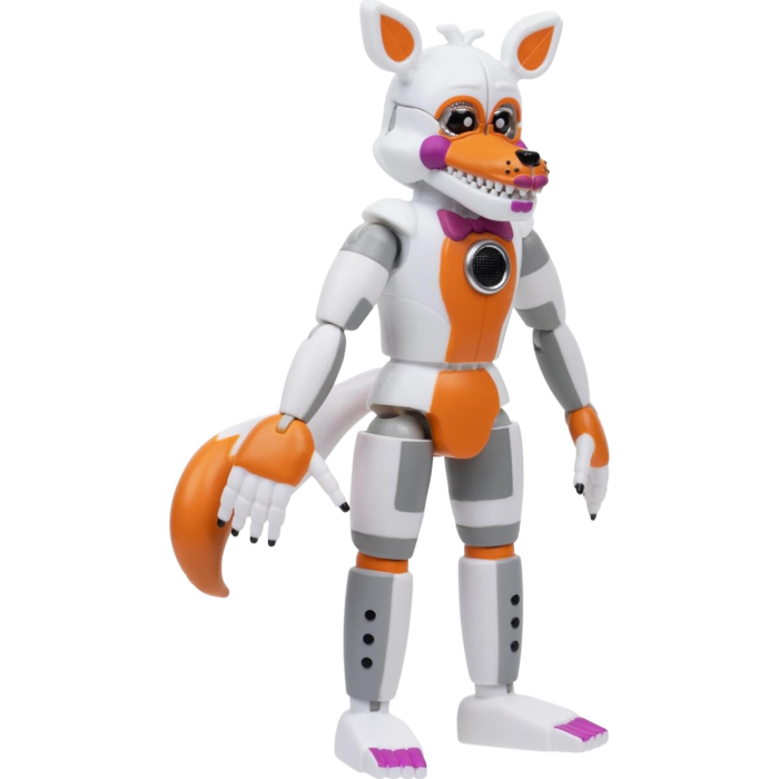 Five Nights at Freddy's - Lolbit with Primary Control Module 5" Action Figure Diorama Set