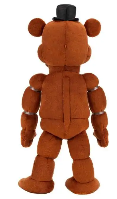 Five Nights at Freddy's - Freddy Fazbear 14-Inch Poseable Plush with Sound