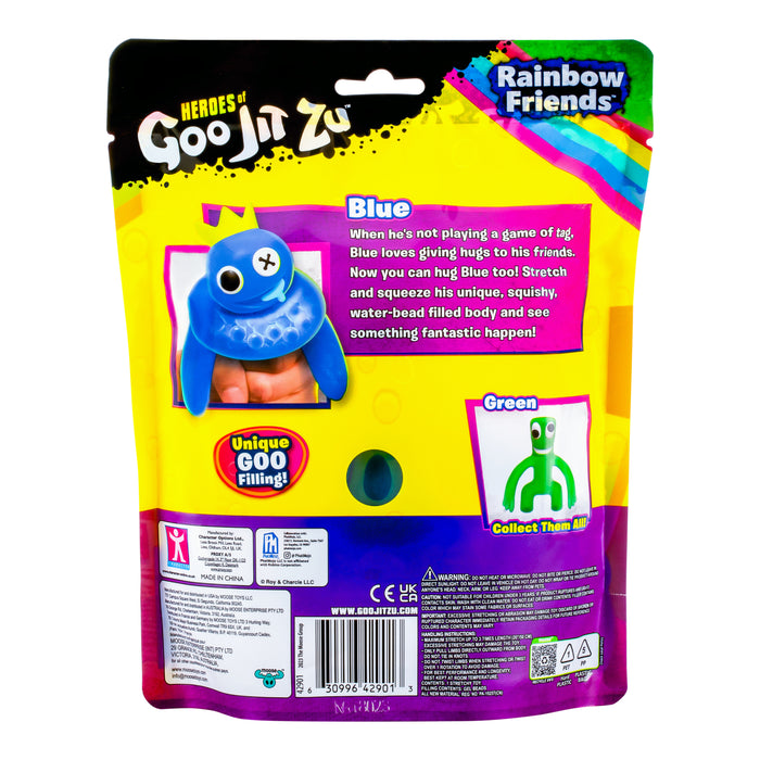 Heroes Of Goo Jit Zu Rainbow Friends Hero Pack - Blue