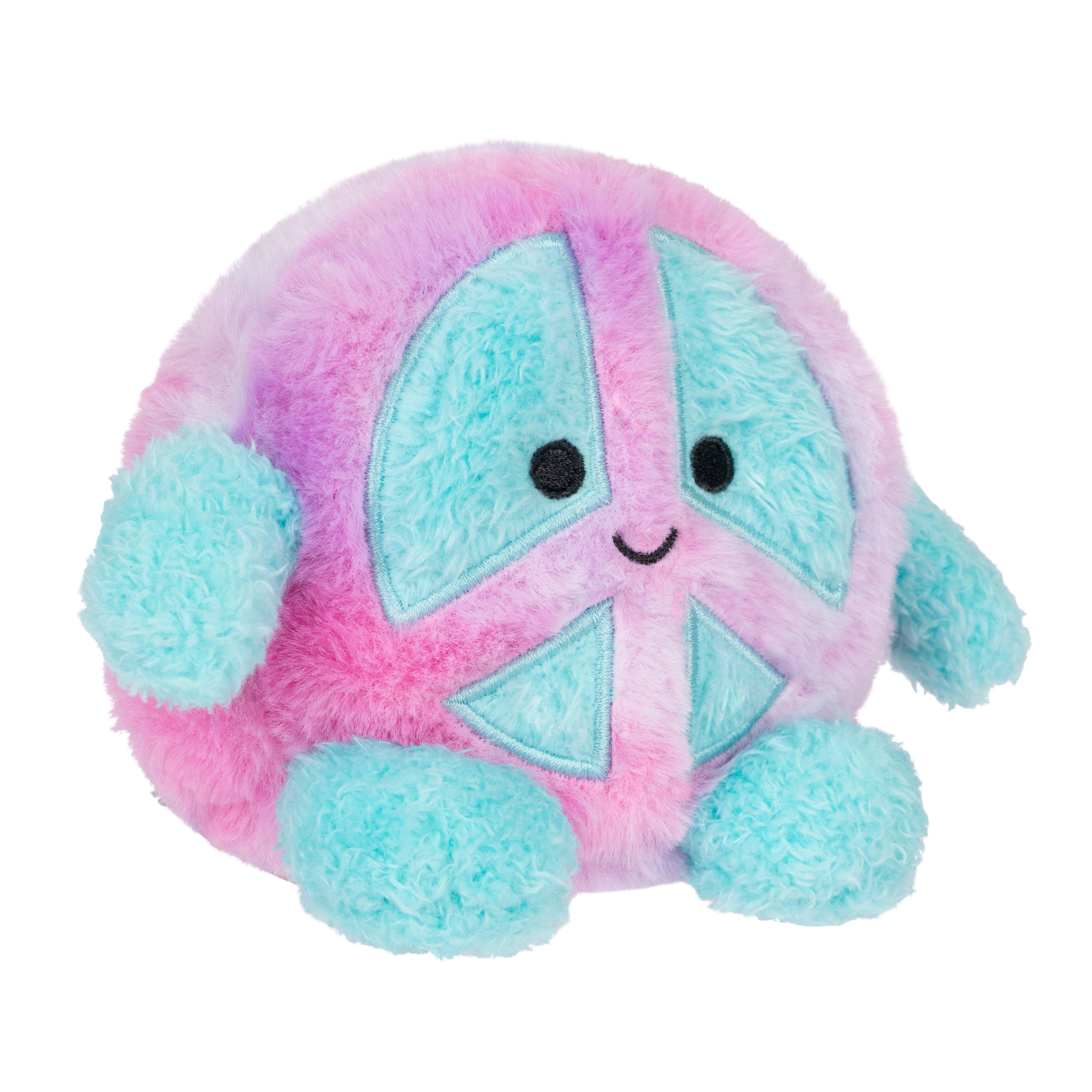 BumBumz Peace Symbol Megs 4.5" Plush Toy