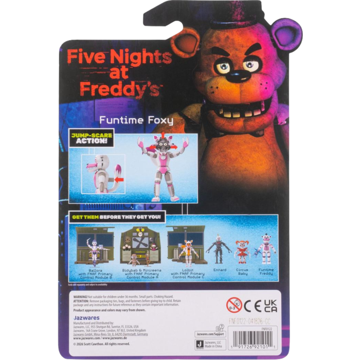 Five Nights at Freddy's - Funtime Foxy 5" Action Figure