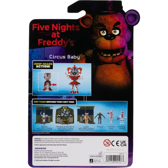 Five Nights at Freddy's - Circus Baby 5" Action Figure