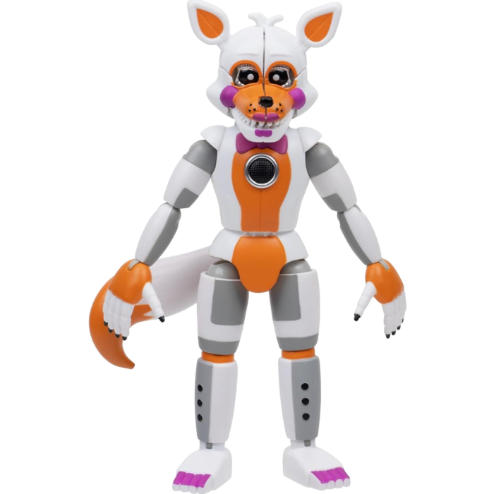 Five Nights at Freddy's - Lolbit with Primary Control Module 5" Action Figure Diorama Set