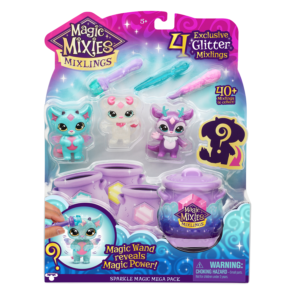 Magic Mixies Mixlings Sparkle Magic Mega Pack